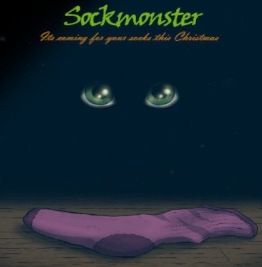 Sockmonster game art
