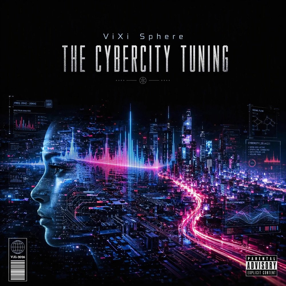 ViXi Sphere The Cybercity Tuning album cover art